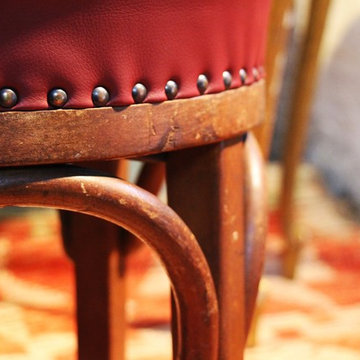 Jugendstil-Hocker