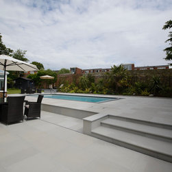Contemporary Grey Sandstone Step Treads - Paving, Stones & Walling