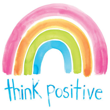 Think Positive Wall Art Kit