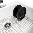 SinkSense GridLogic Latch-On Grid Sink Organizer, 6-Plate, Stainless Steel