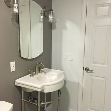 FINISHED BASEMENT WITH UNIQUE TWIST AND SPIRIT, MILTON, MA