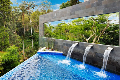 Design ideas for a contemporary pool in Sydney.