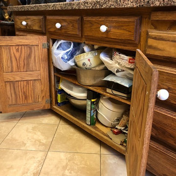 Pantry & Base Cabinet Upgrade