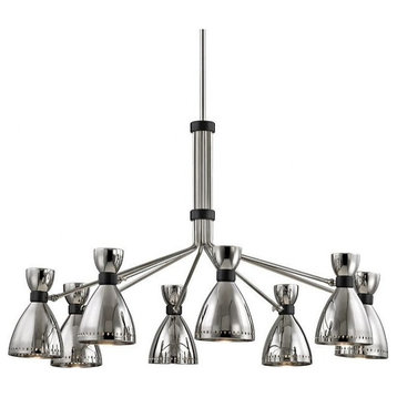 8-Light Chandelier - 50 Inches Wide by 29.5 Inches High - Chandelier