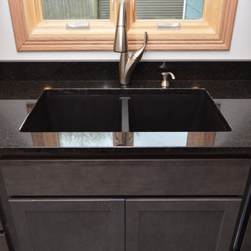 Schererville, IN. BaileyTown USA, Slate Maple Kitchen and Vanity