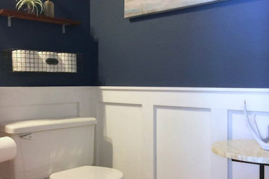 Example of a powder room design in Other