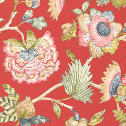 April Showers : Paprika - Fabric