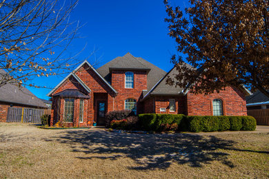Example of a classic exterior home design in Other