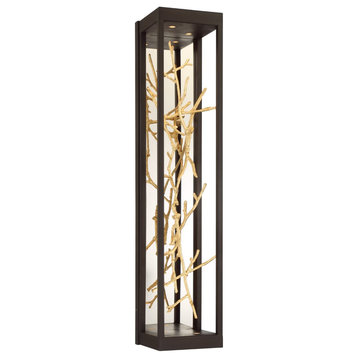Aerie 4-Light Wall Sconce in Bronze