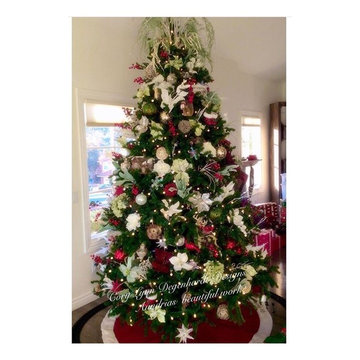 The Elegance of Nature Christmas Tree Custom Decor