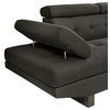 Frederick Sectional, Charcoal Gray