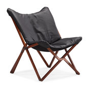 Draper Lounge Chair Black