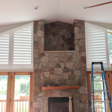 "Specialty Shaped" Plantation Shutter applications