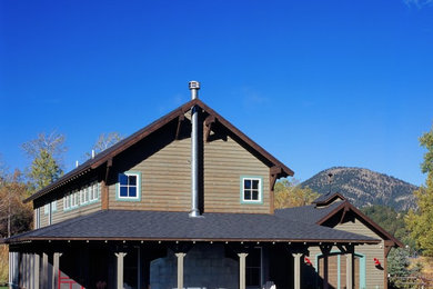 Inspiration for a cottage exterior home remodel in Other