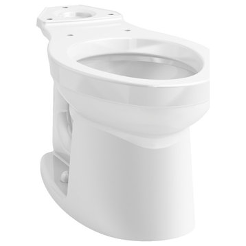 Kohler K-25086-SS Kingston Elongated Toilet Bowl Only - White