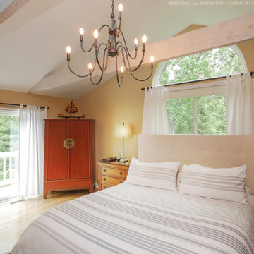 Stylish Bedroom with New Windows and Doors - Renewal by Andersen Long Island