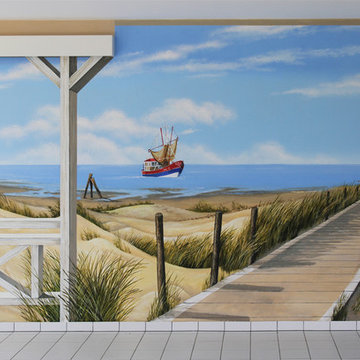 Wandmalerei / Illusionsmalerei(Trompe-L’oeil) und künstlerische Wandgestaltung