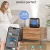 4L Smart Humidifiers for Bedroom, Quiet Supersized Cool Mist Ultrasonic, Black