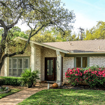 Lundgren Coolwall in Austin, TX - AFTER - Coolwall paint in colors Downy and Gre