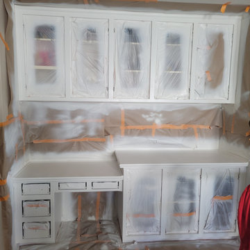 During the Painting Process