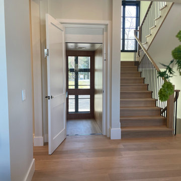 Glass Home Elevator Brings the Outdoors In
