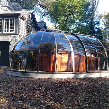 Retractable Spa and Hot Tub Enclosures