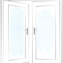 Ultra Series swinging patio doors - Windows And Doors