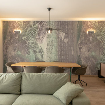 INTERIOR DESIGN - nuovo living soft green