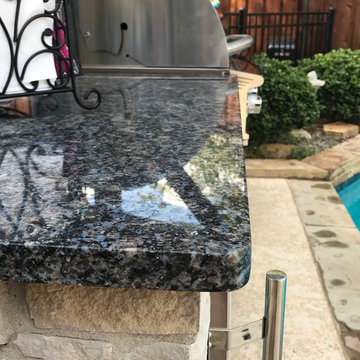 Lean-To Outdoor Kitchen