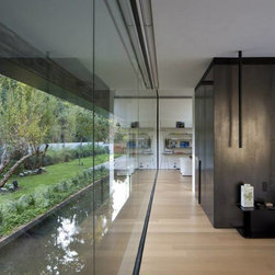 Modern Forest Villa - Windows And Doors