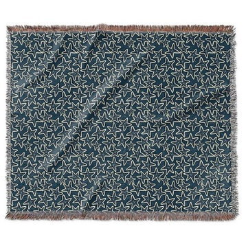 "Starfish" Woven Blanket 60"x50"