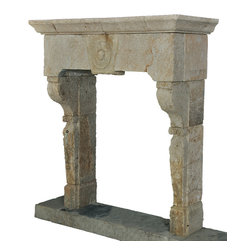 Living Room Fireplaces - Fireplace Mantels