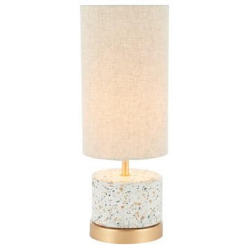 Safavieh Laszlo Table Lamp Natural/Gold