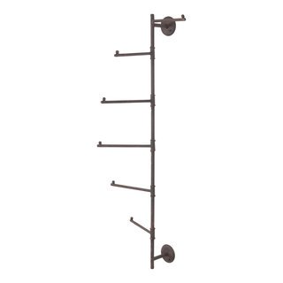 Allied Brass Dottingham Collection 3-swing Arm 28-inch Towel Bar