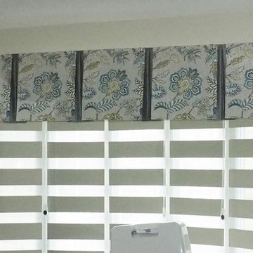 Fabric Valance Top Treatments for Windows