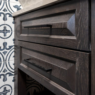 Ainslie Bathroom Revamp: Deep Blue Interiors