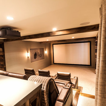 Basement Media Room
