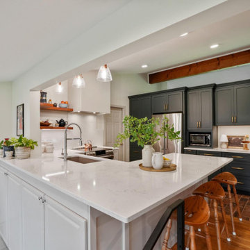 Split Level Home Kitchen