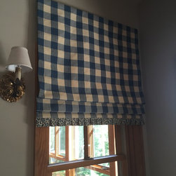 Fabrics, Bedding, and Drapery - Roman Shades