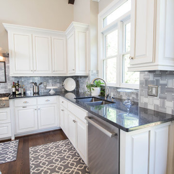 Laurel Springs Kitchen: From Dark to Bright White