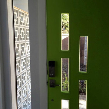 MCM Mid Mod Door & Privacy Block Wall