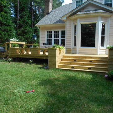 Raleigh Re-Decking Project - Redesigned Stairs