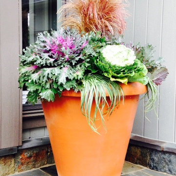 Fall Container Garden Design