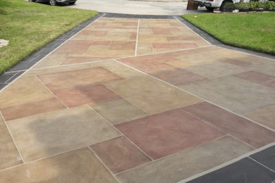 Decorative driveway replacement