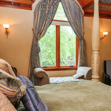 New Wood Windows in Marvelous Bedroom - Renewal by Andersen NJ and NYC