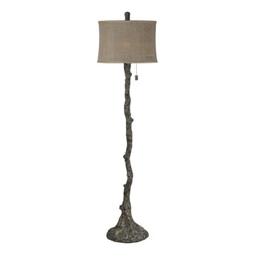 The 15 Best Rustic Floor Lamps For 2022 Houzz The 15 Best Rustic Floor Lamps For 2022, Twig Floor Lamp With Pinecone Finial