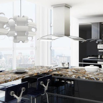 Natural Agate Counter Top -Aura Semi Precious Stone