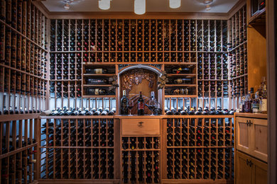 Elegant wine cellar photo in San Francisco