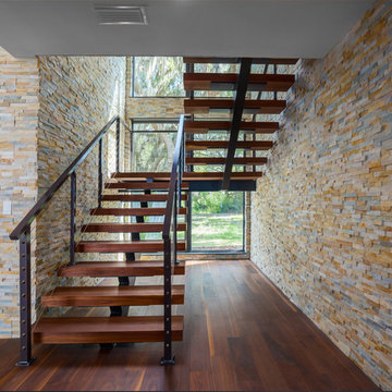 Black Walnut Flooring for Deland Custom Home
