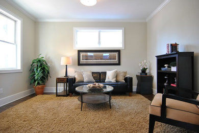 Home design - transitional home design idea in Minneapolis